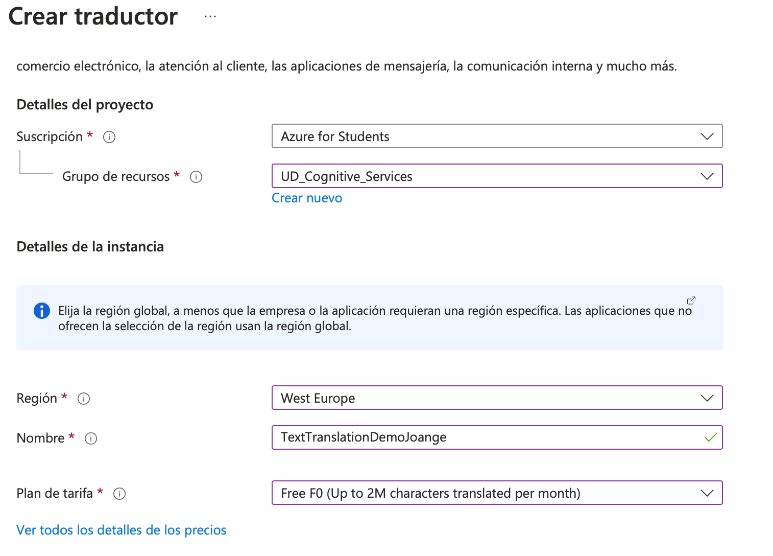 Azure Text Analytics