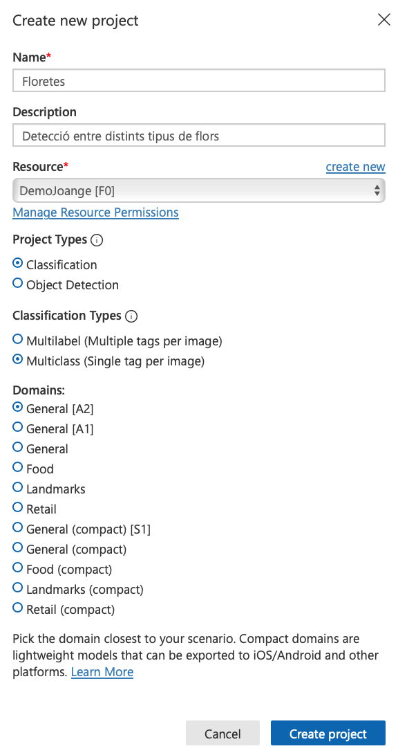 Detalls del projecte